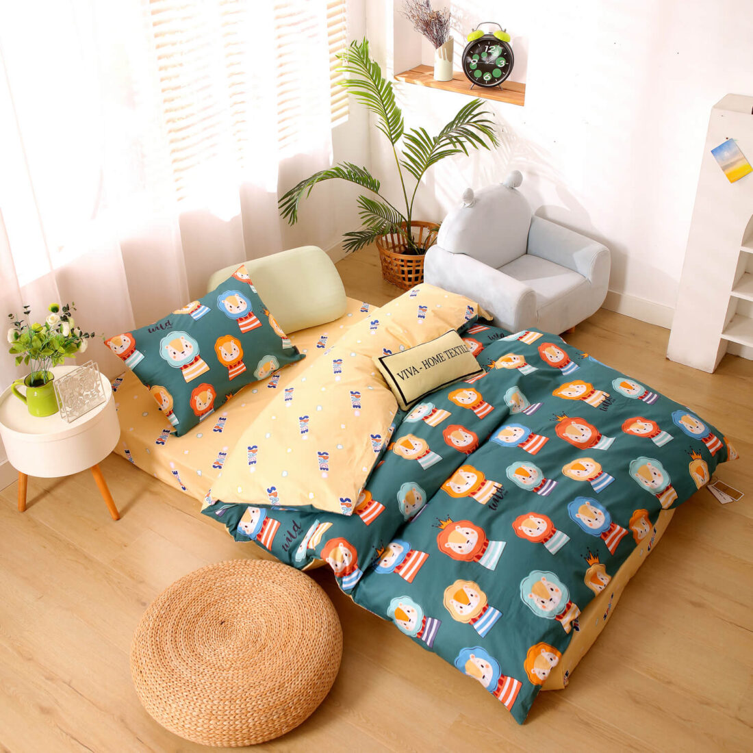 Комплект постельного белья Сатин Люкс KIDS 100% хлопок CDK046 - Image 2