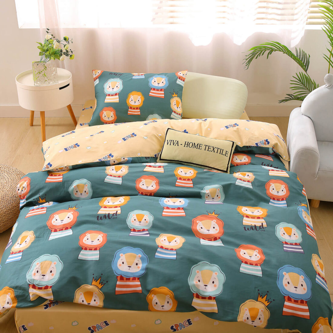 Комплект постельного белья Сатин Люкс KIDS 100% хлопок CDK046 - Image 6