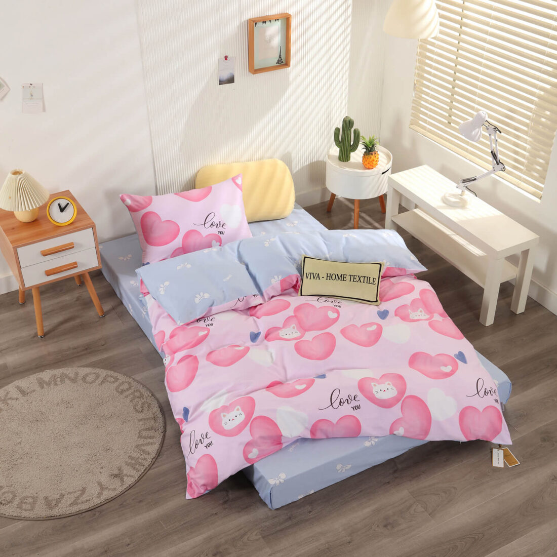 Комплект постельного белья Сатин Люкс KIDS 100% хлопок CDK040 - Image 2