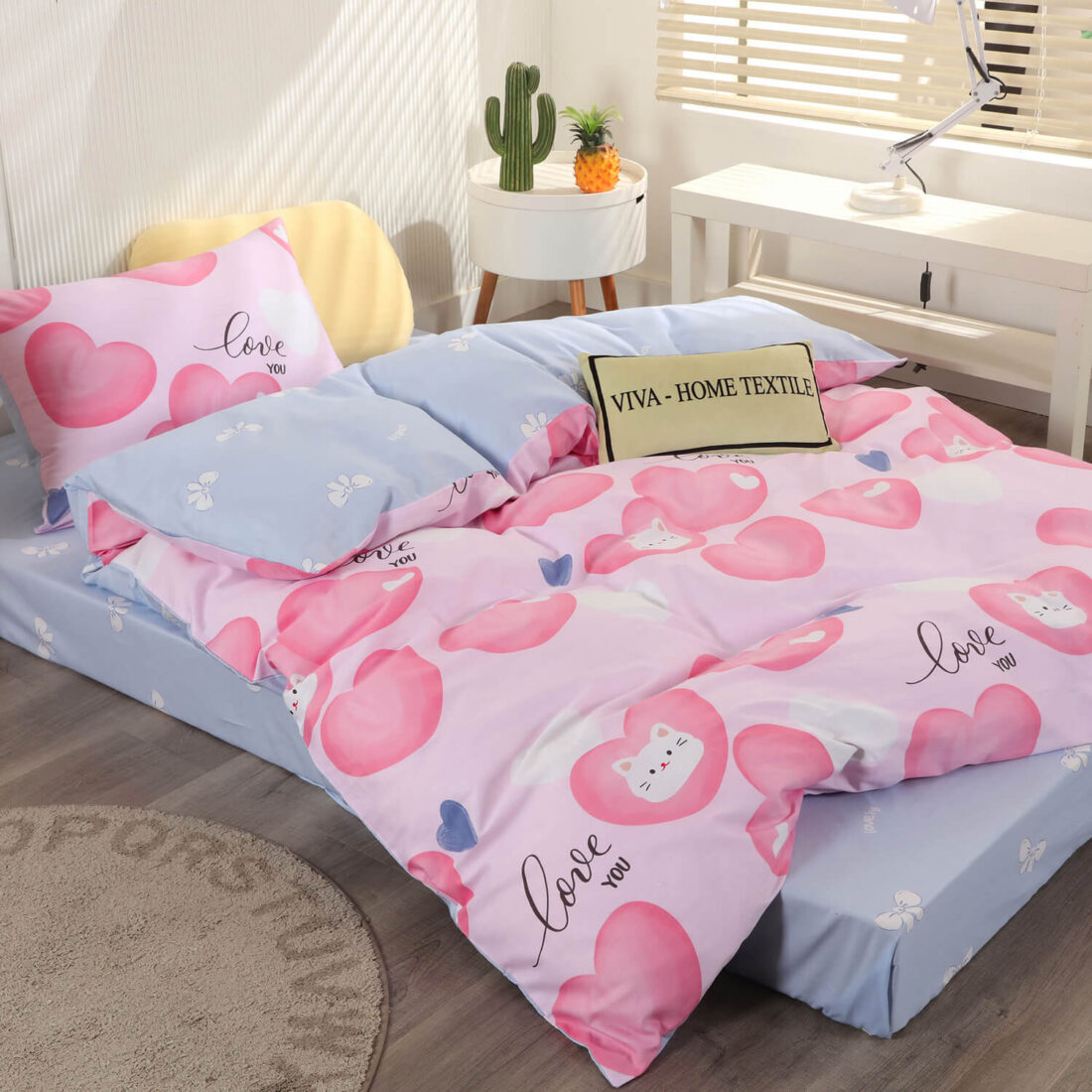 Комплект постельного белья Сатин Люкс KIDS 100% хлопок CDK040 - Image 4