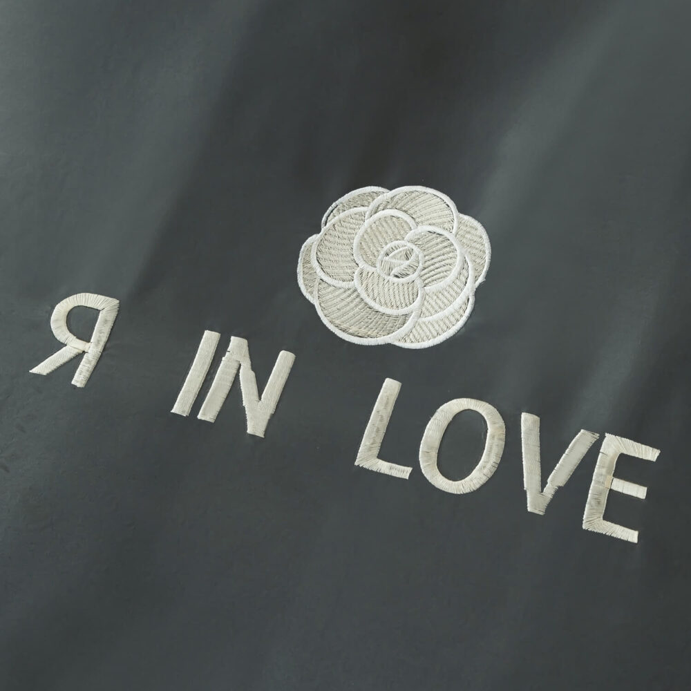 Комплект постельного белья Сатин-Шелк Я IN LOVE на резинке LVR001 - Image 3