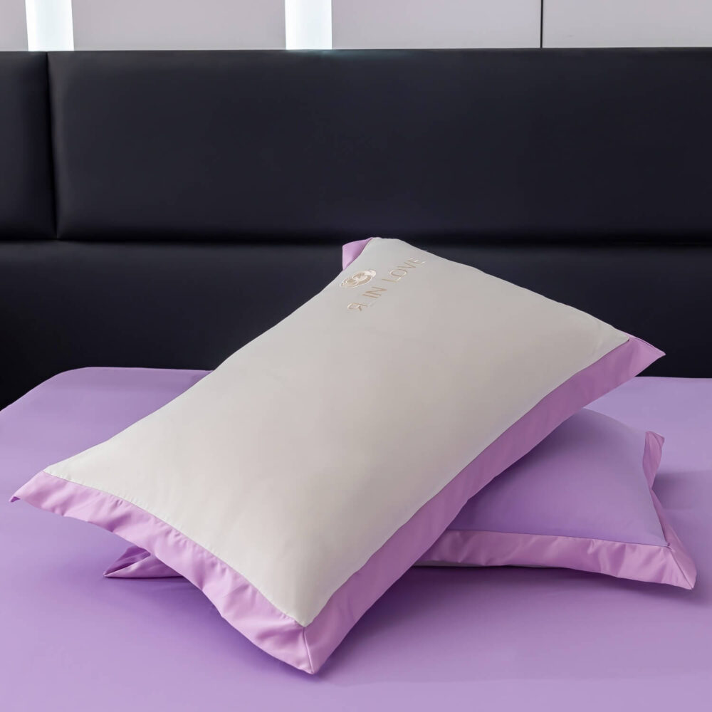 Комплект постельного белья Сатин-Шелк Я IN LOVE LV002 - Image 11
