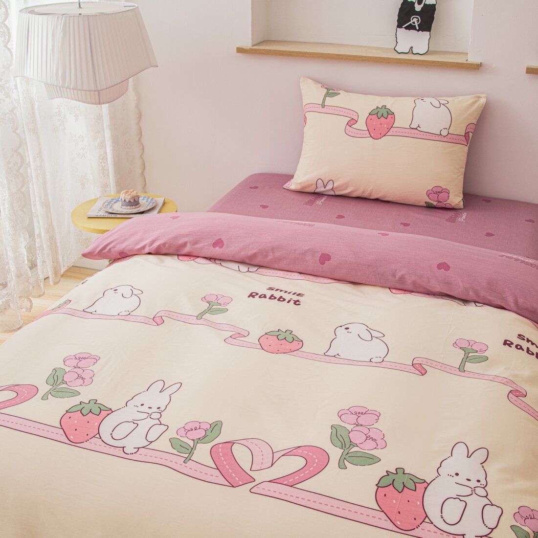 Комплект постельного белья на резинке Сатин Люкс KIDS 100% хлопок CDKR067 - Image 5