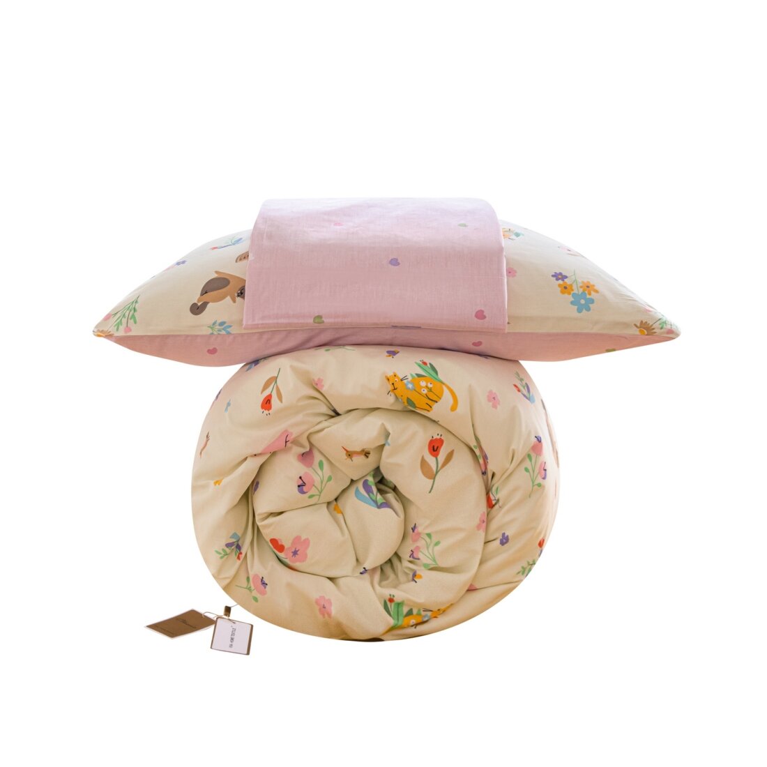 Комплект постельного белья на резинке Сатин Люкс KIDS 100% хлопок CDKR085 - Image 13
