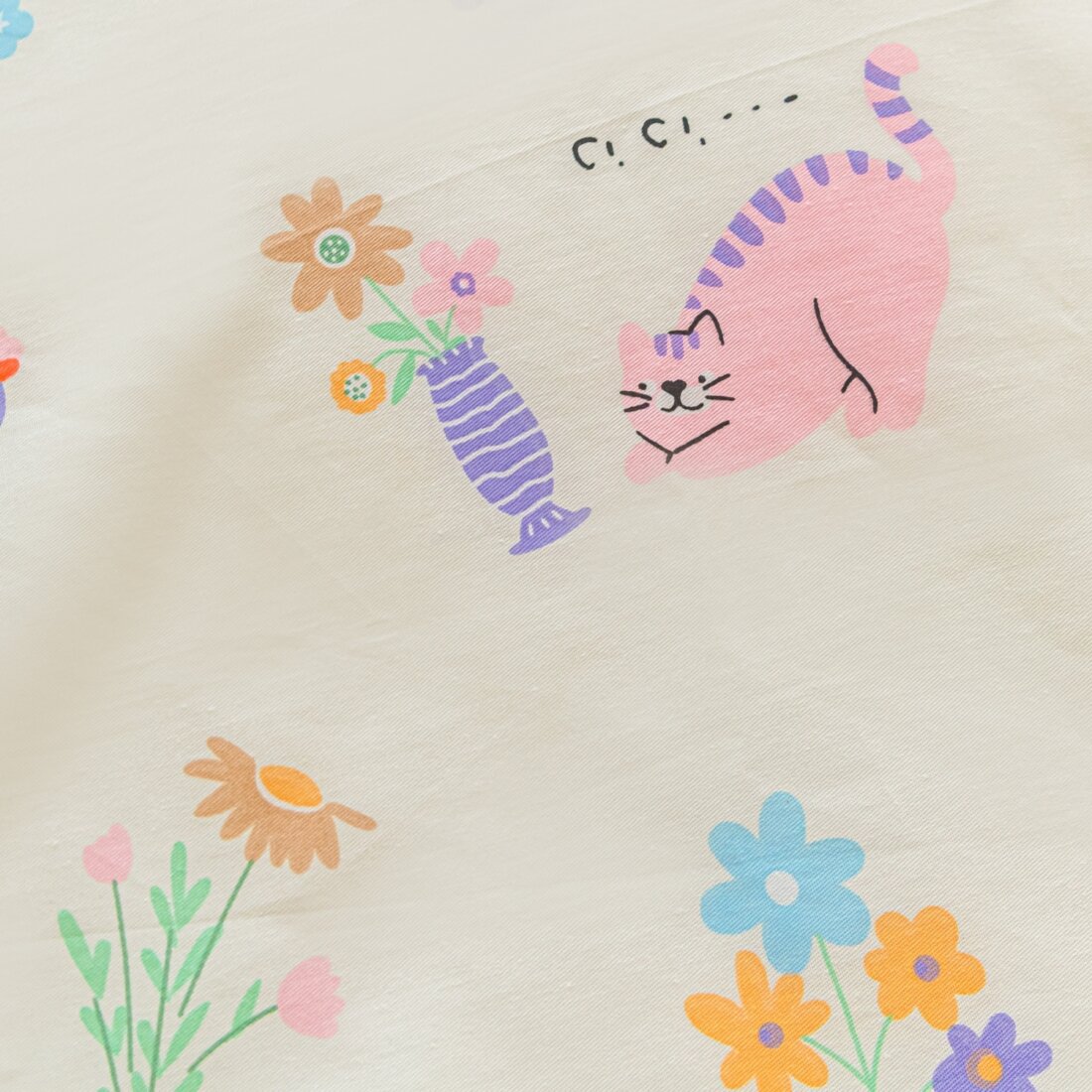 Комплект постельного белья на резинке Сатин Люкс KIDS 100% хлопок CDKR085 - Image 4