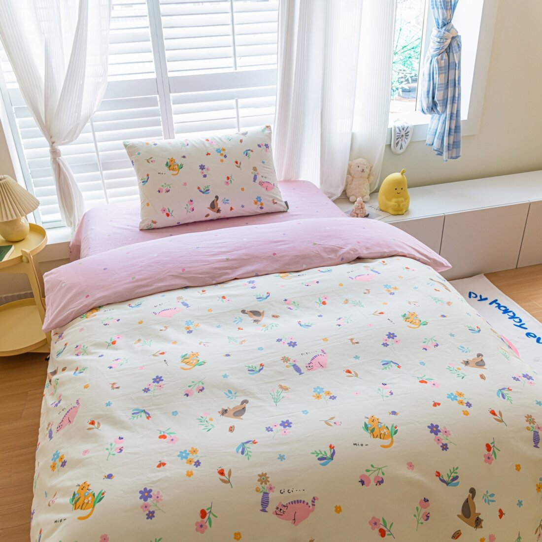 Комплект постельного белья на резинке Сатин Люкс KIDS 100% хлопок CDKR085 - Image 5