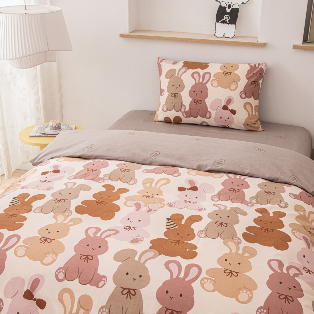 Комплект постельного белья на резинке Сатин Люкс KIDS 100% хлопок CDKR096 - Image 5